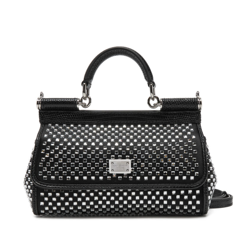 Дамска чанта Dolce&Gabbana BB7116 AP602 Черен цвят на ниска цена