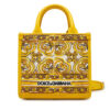 Дамска чанта Dolce&Gabbana BB7479 AW050 Жълт цвят на ниска цена