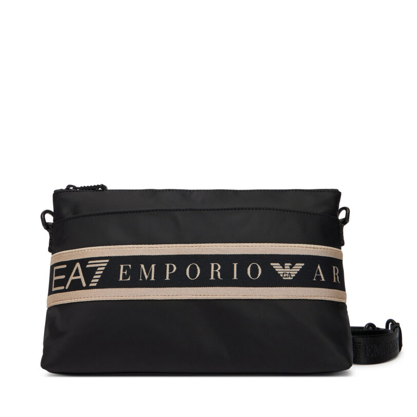 Дамска чанта EA7 Emporio Armani 7W000357 AF13709 UC001 Черен цвят на ниска цена