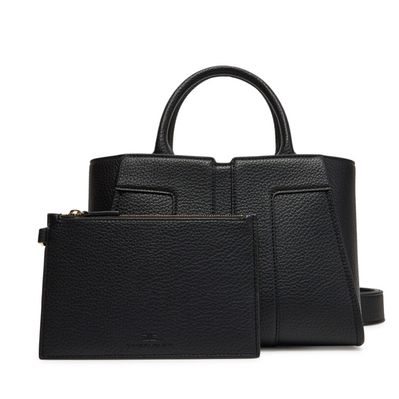 Дамска чанта Elisabetta Franchi BS-05A-51E2 Черен цвят на ниска цена