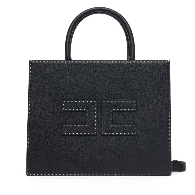 Дамска чанта Elisabetta Franchi BS-09A-51E2-V460 Черен цвят на ниска цена