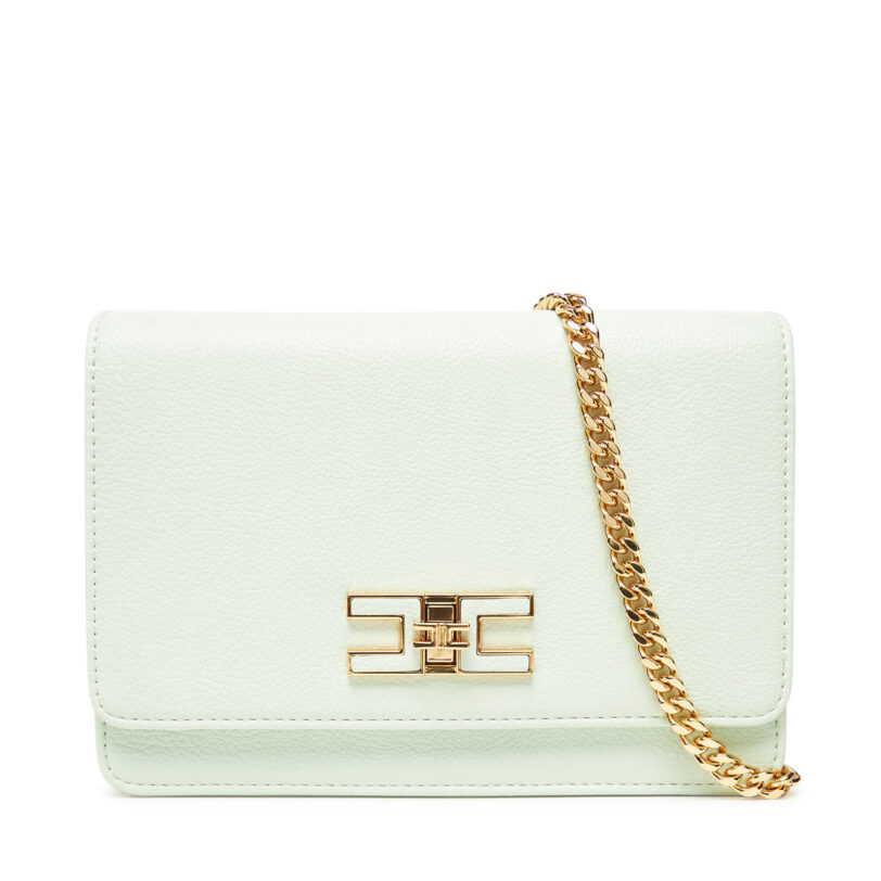 Дамска чанта Elisabetta Franchi BS-11A-51E2-V280 Зелен цвят на ниска цена