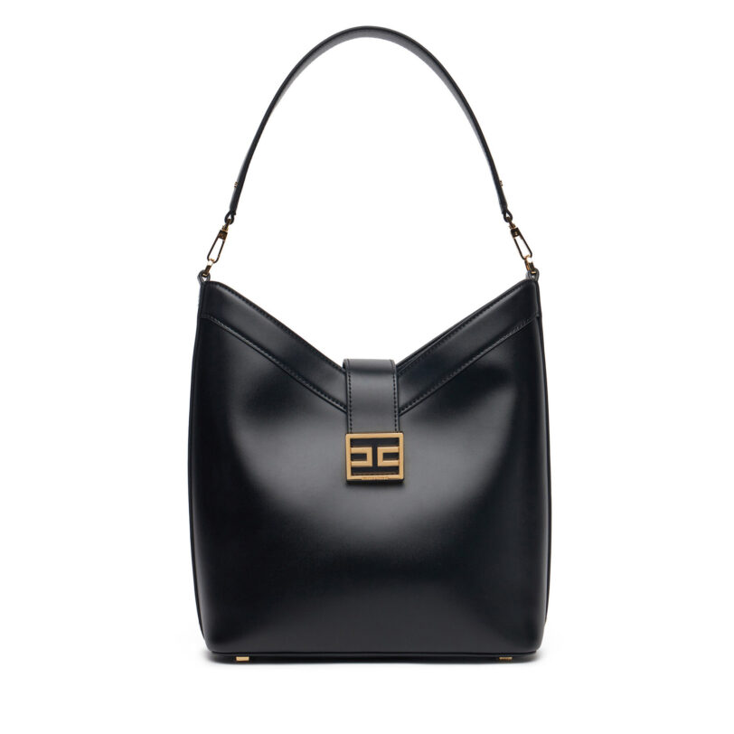 Дамска чанта Elisabetta Franchi BS-19A-51E2 Черен цвят на ниска цена