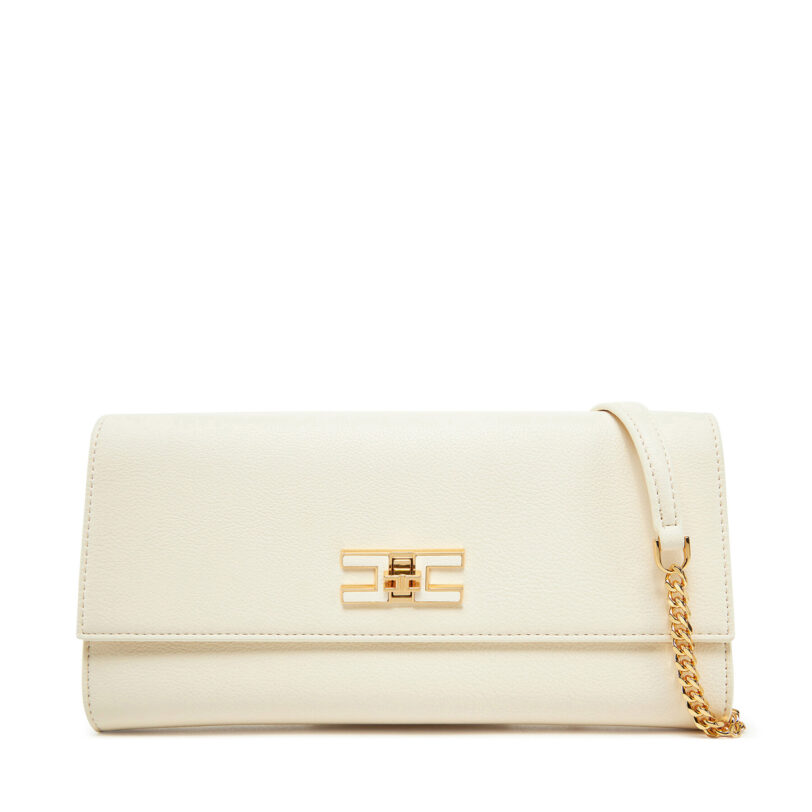 Дамска чанта Elisabetta Franchi BS-32A-51E2-V350 Екрю цвят на ниска цена