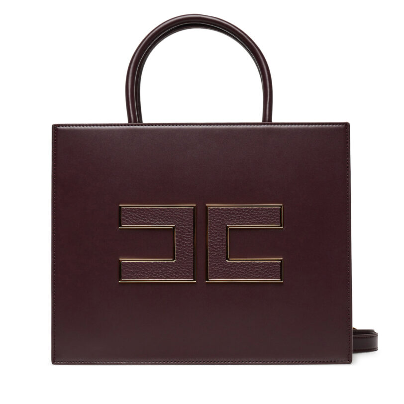 Дамска чанта Elisabetta Franchi BS-32A-56E2-V420 Бордо цвят на ниска цена