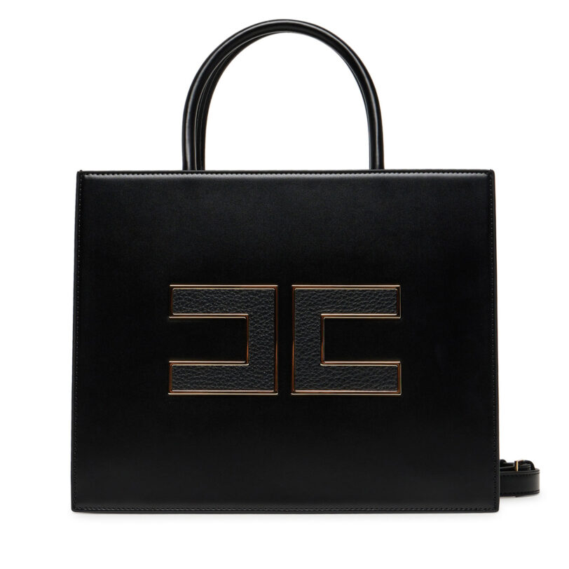 Дамска чанта Elisabetta Franchi BS-32A-56E2-V420 Черен цвят на ниска цена