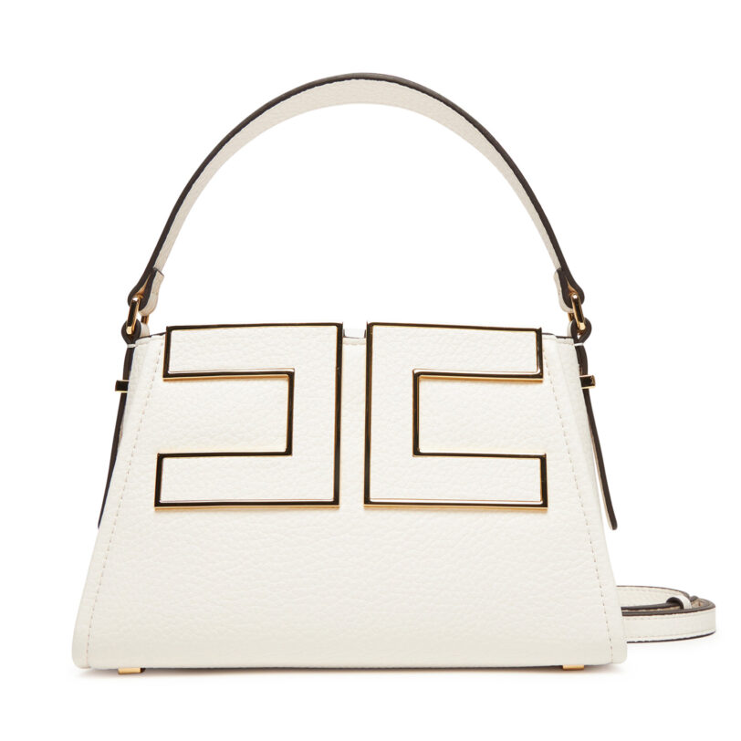 Дамска чанта Elisabetta Franchi BS-36A-56E2-V360 Бял цвят на ниска цена