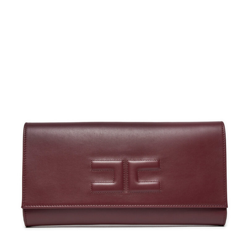Дамска чанта Elisabetta Franchi BS-76N-47E2-V450 Бордо цвят на ниска цена