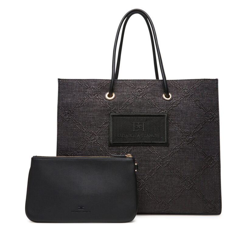 Дамска чанта Elisabetta Franchi BS-82A-52E2-V440 Черен цвят на ниска цена