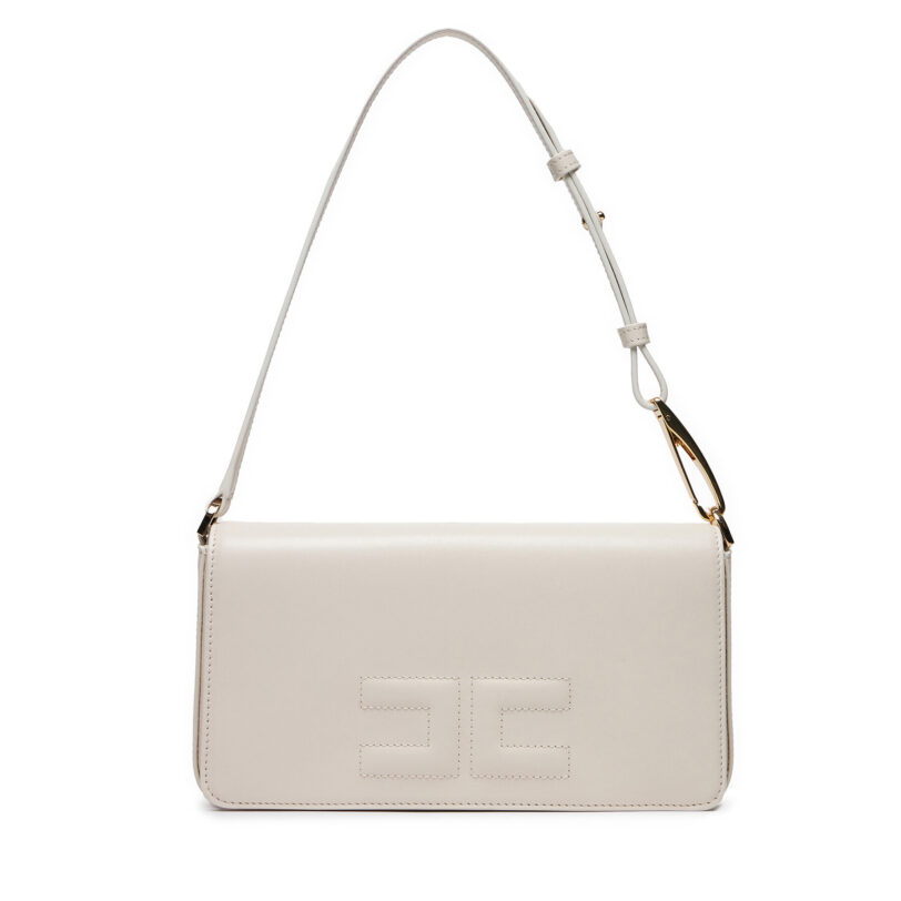 Дамска чанта Elisabetta Franchi BS-82N-47E2-V560 Бял цвят на ниска цена
