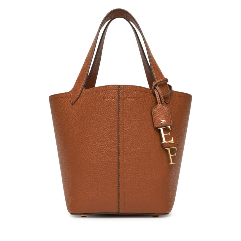 Дамска чанта Elisabetta Franchi BS-93A-52E2-V390 Кафяв цвят на ниска цена