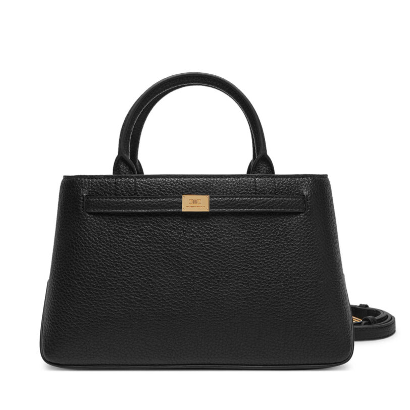 Дамска чанта Elisabetta Franchi BS02A51E2 110 Черен цвят на ниска цена