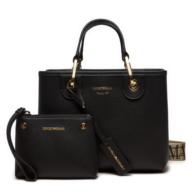 Дамска чанта Emporio Armani EW000361 AF12103 MC032 Черен цвят на ниска цена