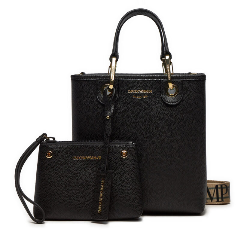 Дамска чанта Emporio Armani EW000362 AF12103 MC032 Черен цвят на ниска цена