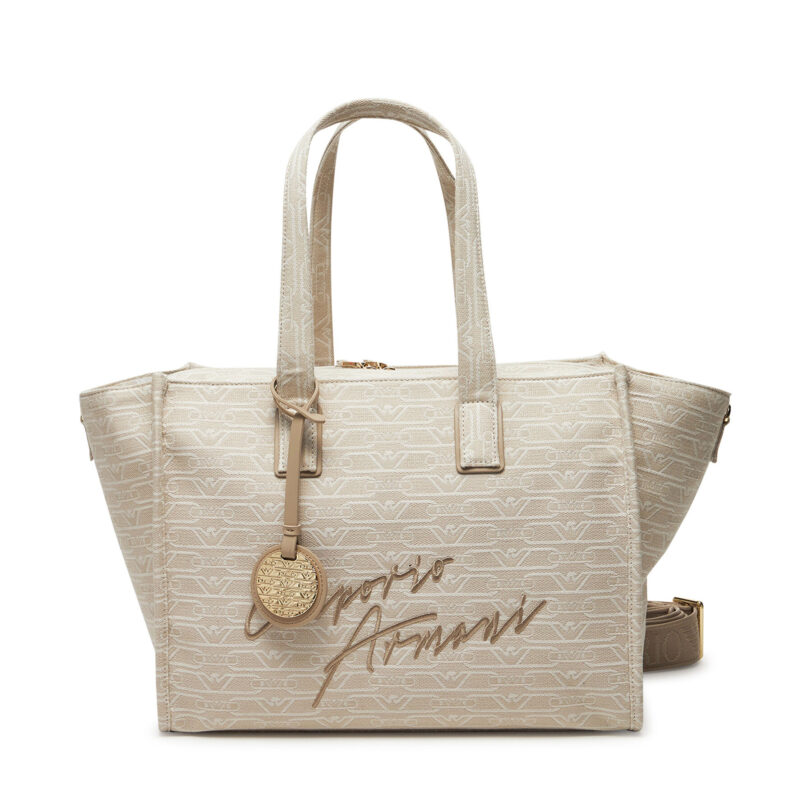 Дамска чанта Emporio Armani EW000370 AF12993 F1073 Бежов цвят на ниска цена