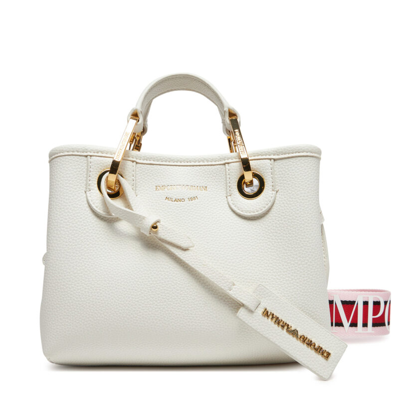 Дамска чанта Emporio Armani EW000382 AF12103 M0034 Бял цвят на ниска цена