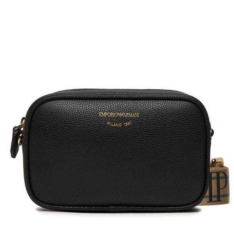 Дамска чанта Emporio Armani EW000537 AF12103 MC032 Черен цвят на ниска цена