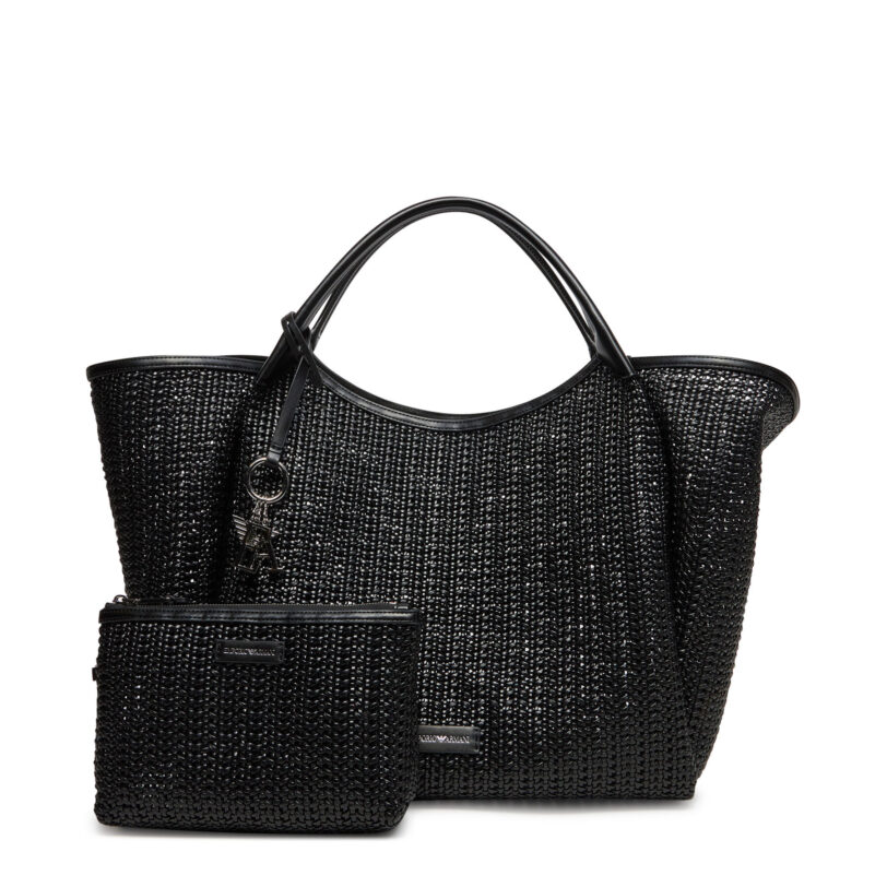 Дамска чанта Emporio Armani EW001008 AF14309 UC001 Черен цвят на ниска цена
