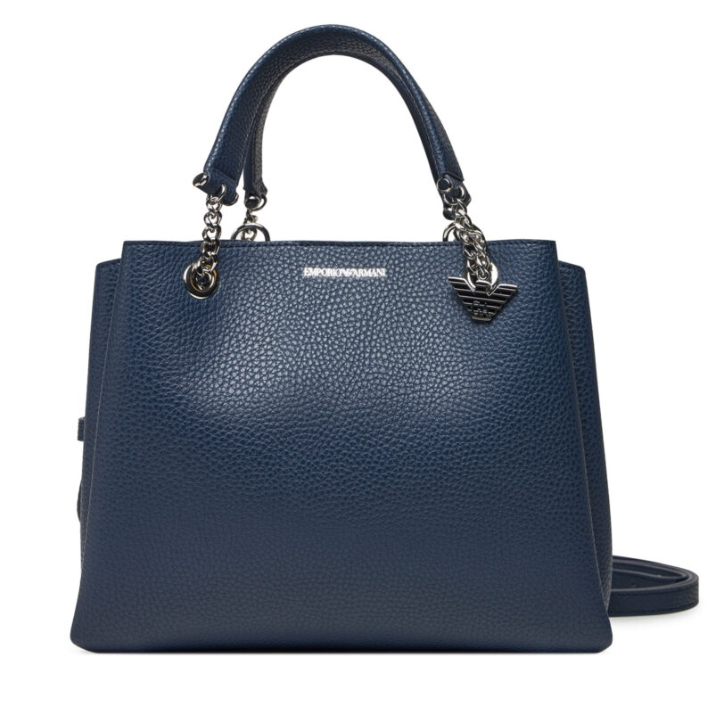 Дамска чанта Emporio Armani Y3D159 YFN6E MB209 Тъмносин цвят на ниска цена
