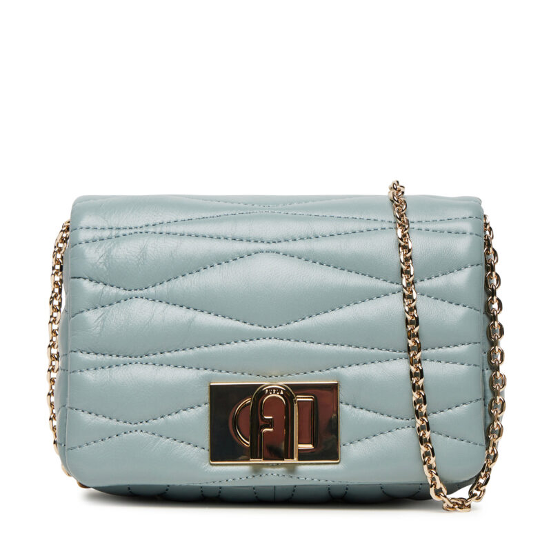 Дамска чанта Furla 1927 WE00735 BX3221 CN 3963S Светлосиньо цвят на ниска цена