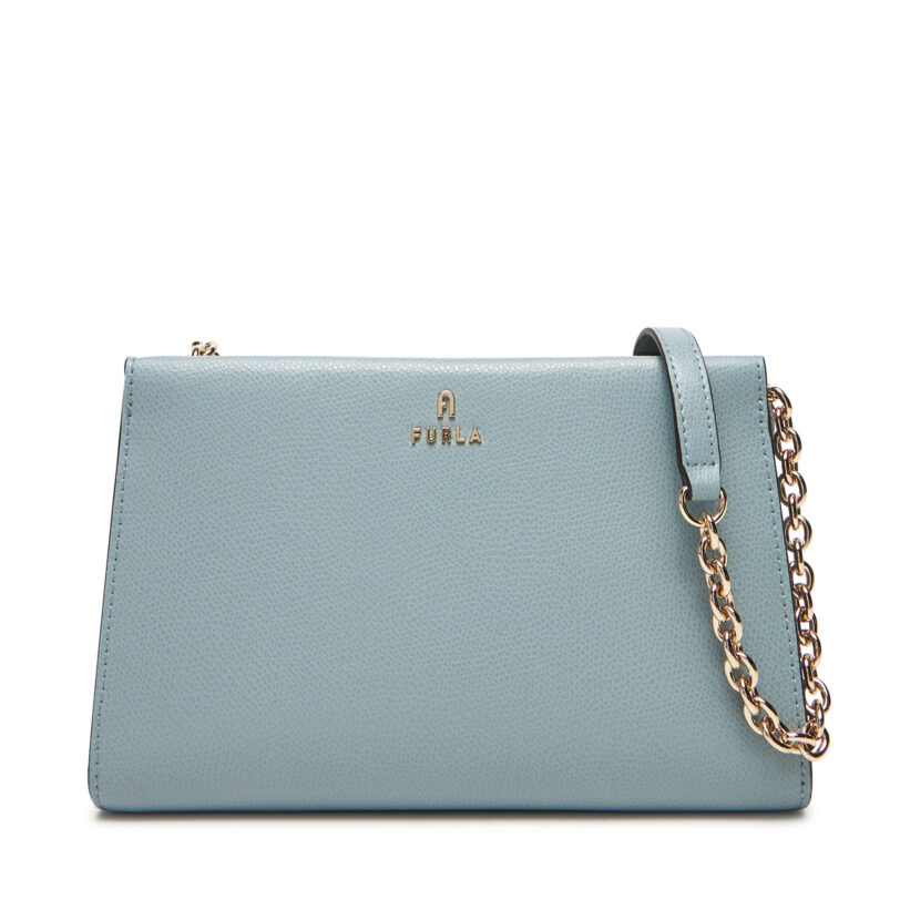 Дамска чанта Furla Camelia Mini Crossbody WE00528 ARE000 CN 3963S Светлосиньо цвят на ниска цена