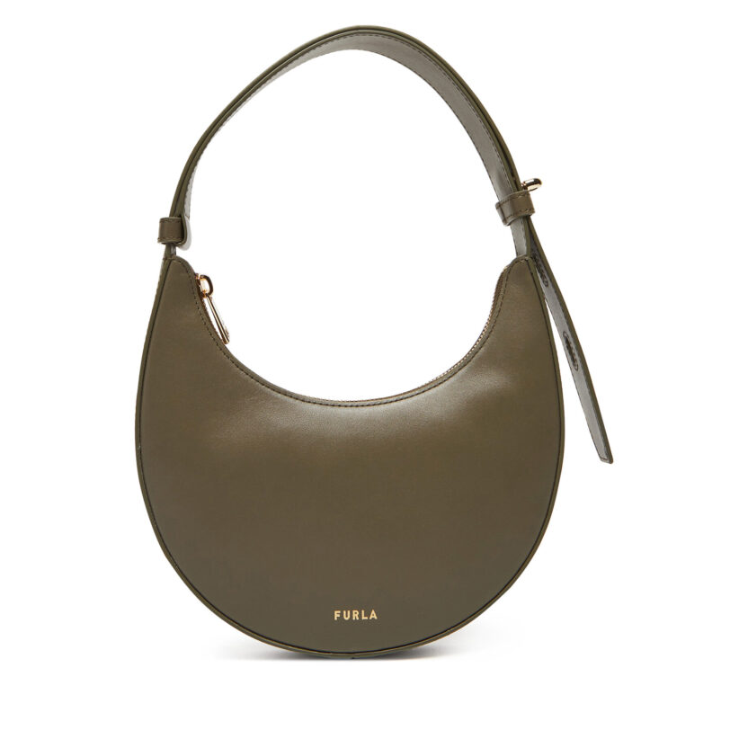 Дамска чанта Furla Delizia Mini WE00649 AX0733 CN 2810S Зелен цвят на ниска цена