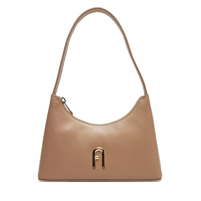 Дамска чанта Furla Diamante Mini WB00863 AX0733 BG 1257S Кафяв цвят на ниска цена