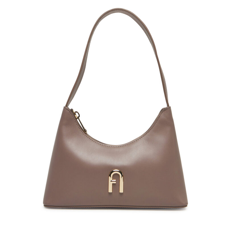Дамска чанта Furla Diamante WB00863 AX0733 MA200 Кафяв цвят на ниска цена