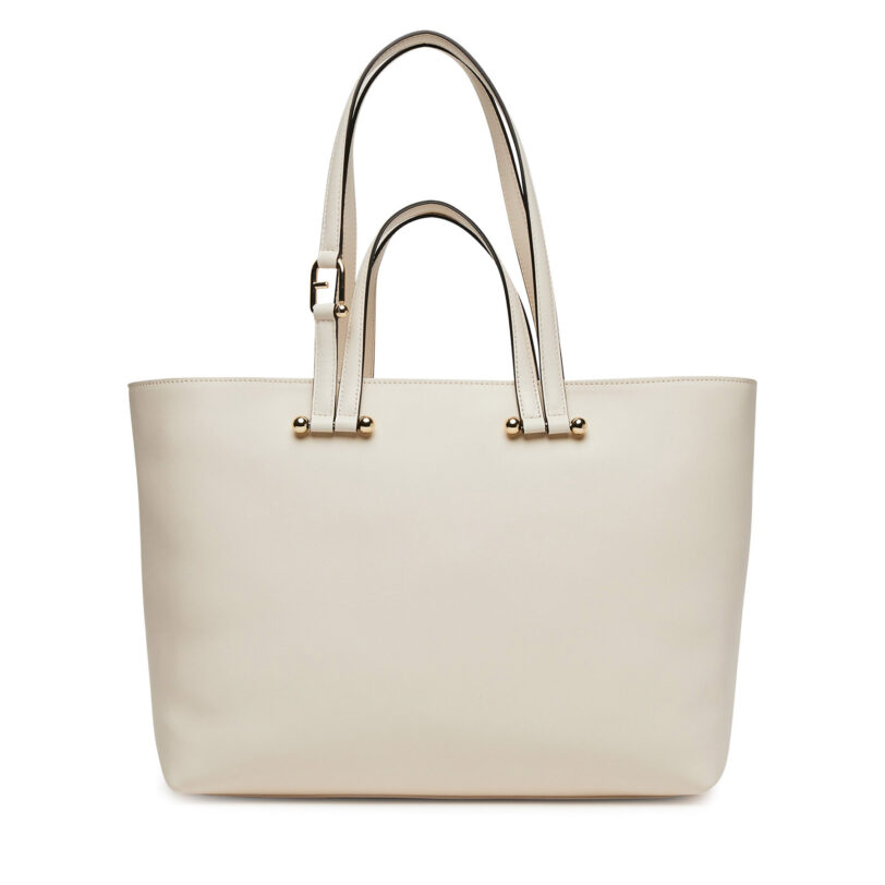 Дамска чанта Furla Duetto L WB01453 BX3169 3767S Екрю цвят на ниска цена