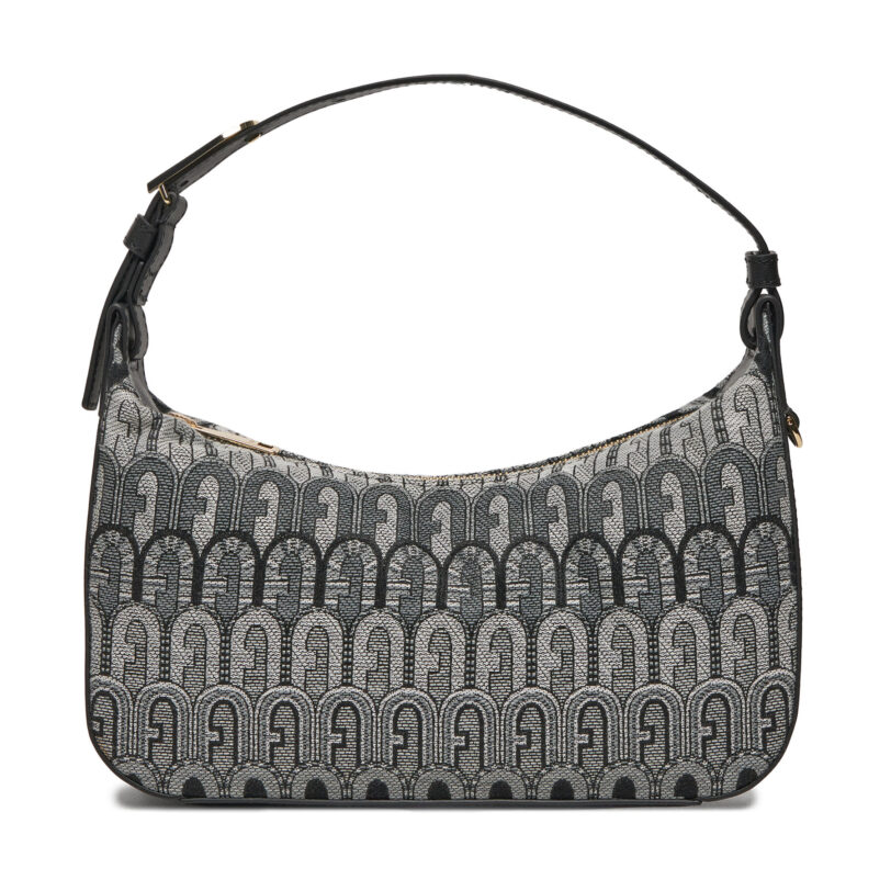 Дамска чанта Furla Flow S Shoulder Bag 25 WB01053-A.0459-G1000-1007 Сив цвят на ниска цена