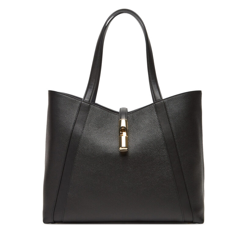 Дамска чанта Furla Goccia L  WB01788 BX3353 KH O6000 Черен цвят на ниска цена