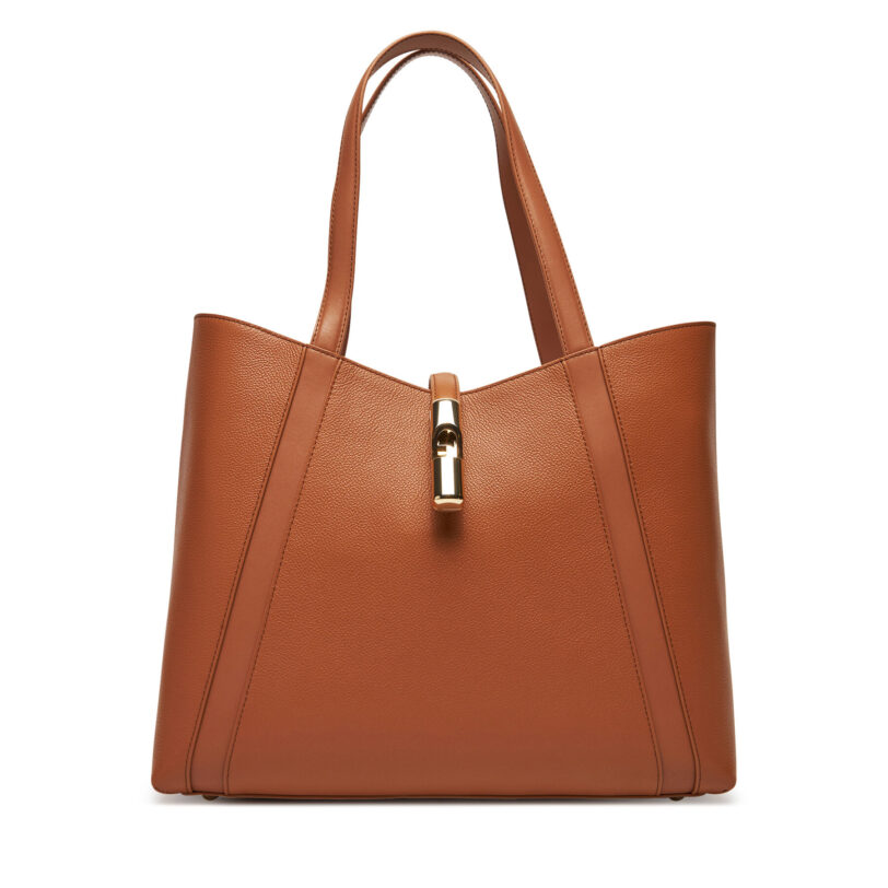 Дамска чанта Furla Goccia L  WB01788 BX3353 KH RY000 Кафяв цвят на ниска цена