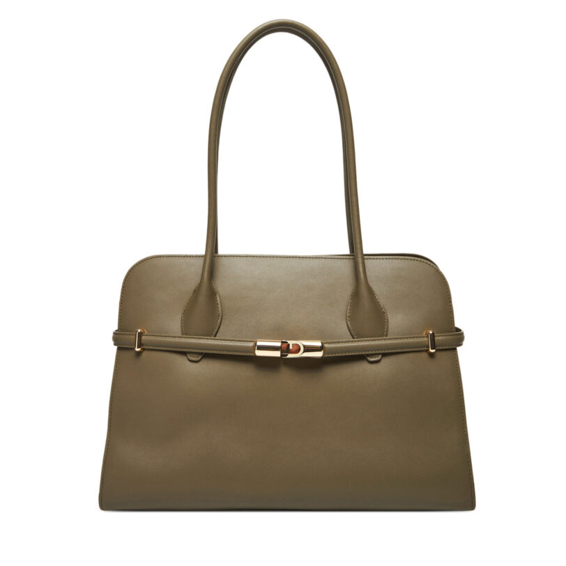 Дамска чанта Furla Goccia M WB01504 BX3104 CN 2810S Зелен цвят на ниска цена