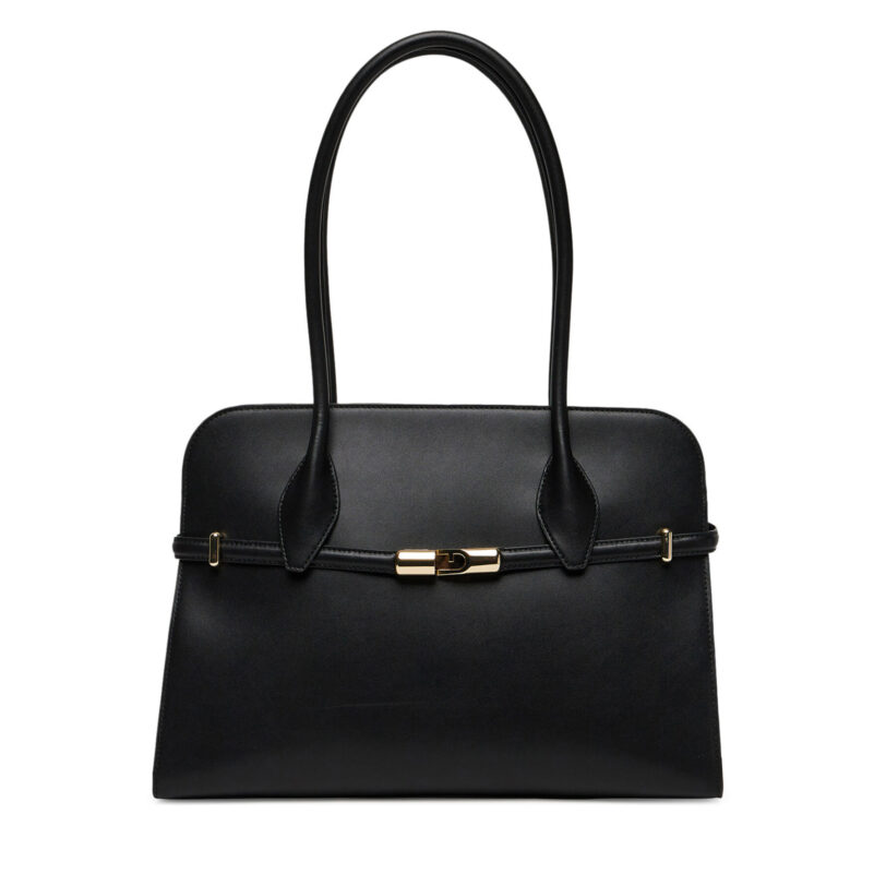 Дамска чанта Furla Goccia M WB01504 BX3104 O6000 Черен цвят на ниска цена