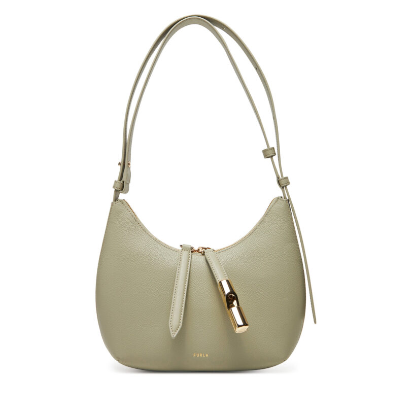 Дамска чанта Furla Goccia S WB01500 BX3353 CN 4023S Екрю цвят на ниска цена