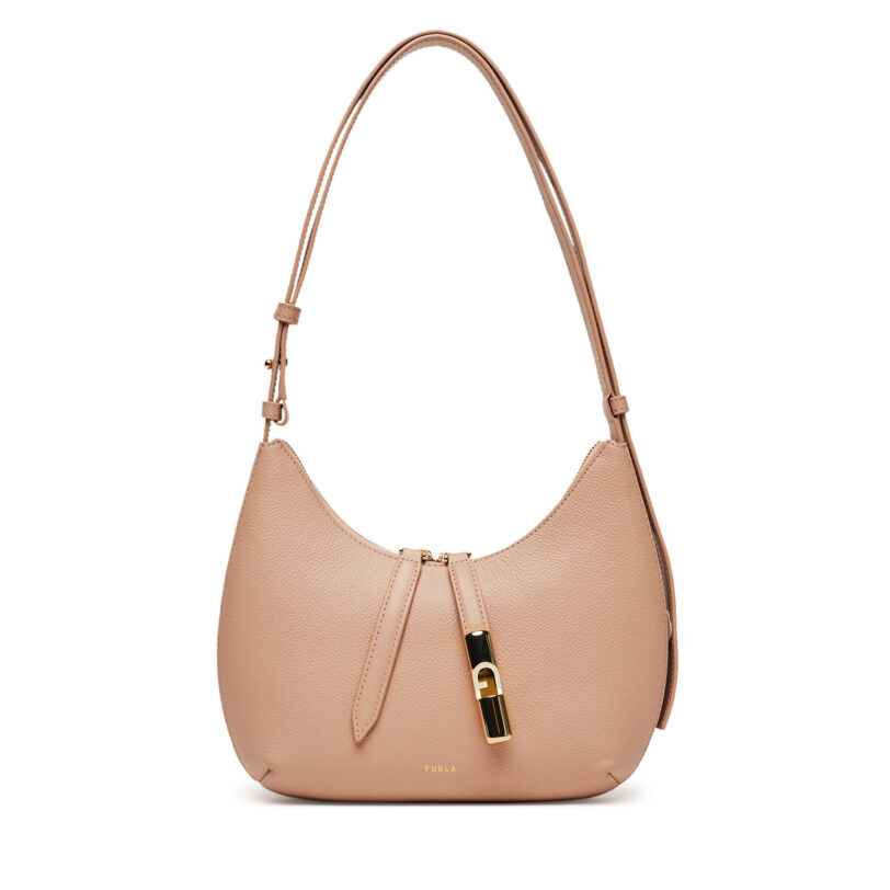 Дамска чанта Furla Goccia S WB01500 BX3353 CX000 Розов цвят на ниска цена