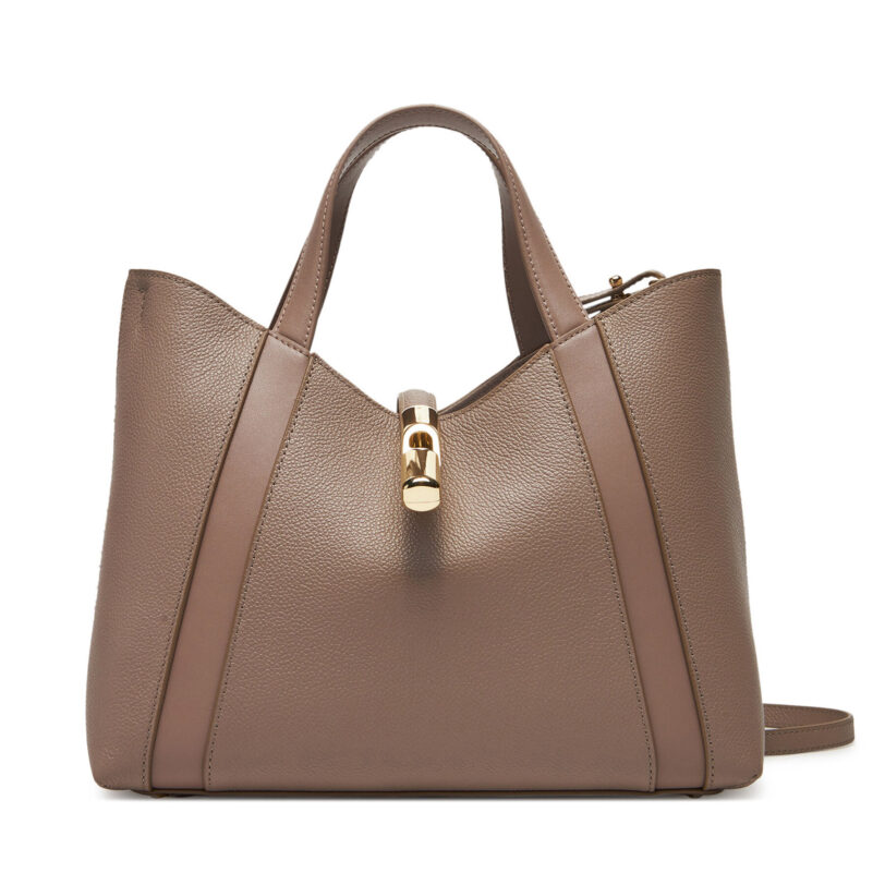 Дамска чанта Furla Goccia S WB01789 BX3353 KH 3624S Бежов цвят на ниска цена