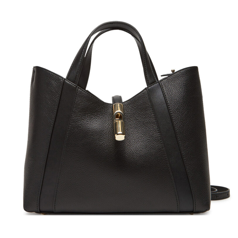 Дамска чанта Furla Goccia S WB01789 BX3353 KH O6000 Черен цвят на ниска цена