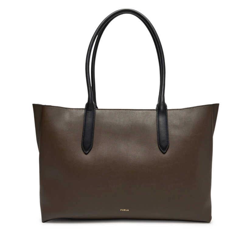 Дамска чанта Furla Meridiana L WB01530 BX3169 3588S Кафяв цвят на ниска цена