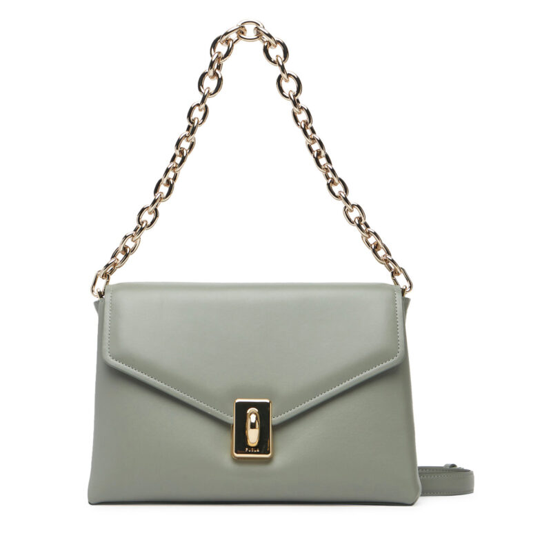 Дамска чанта Furla Meridiana WB01448 BX3227 AG700 Зелен цвят на ниска цена
