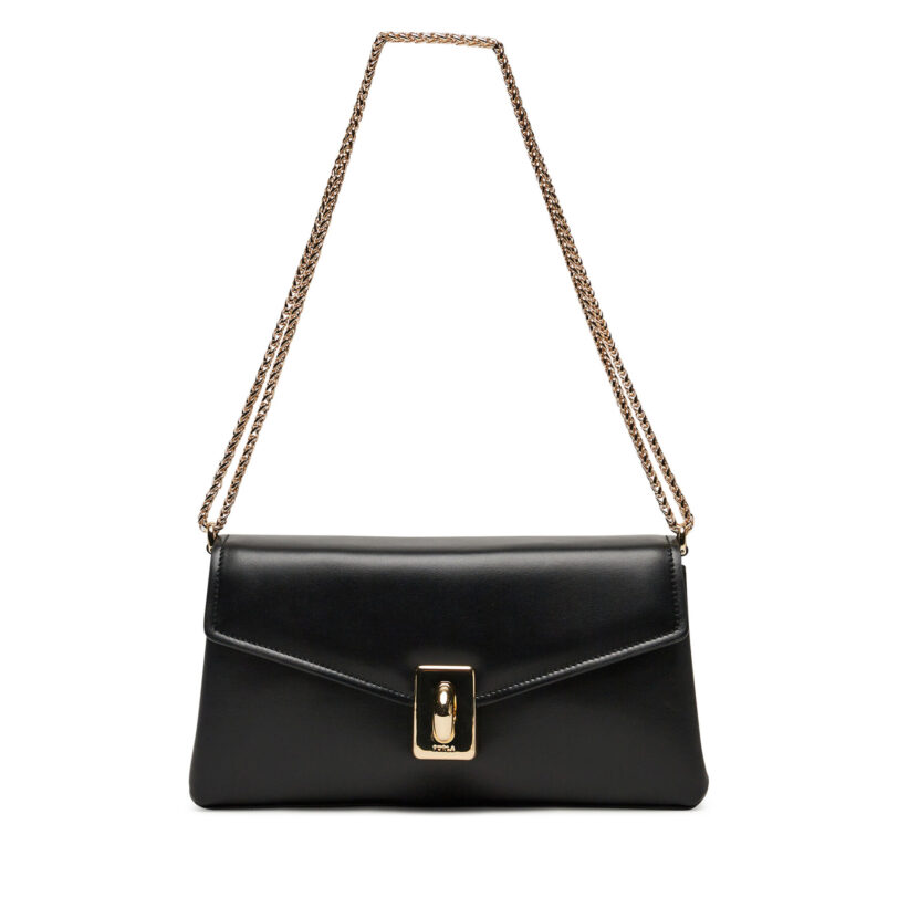 Дамска чанта Furla Meridiana WB01517 BX3227 O6000 Черен цвят на ниска цена