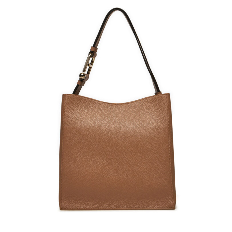 Дамска чанта Furla Nuvola WB01338 HSF000 YU500 Кафяв цвят на ниска цена