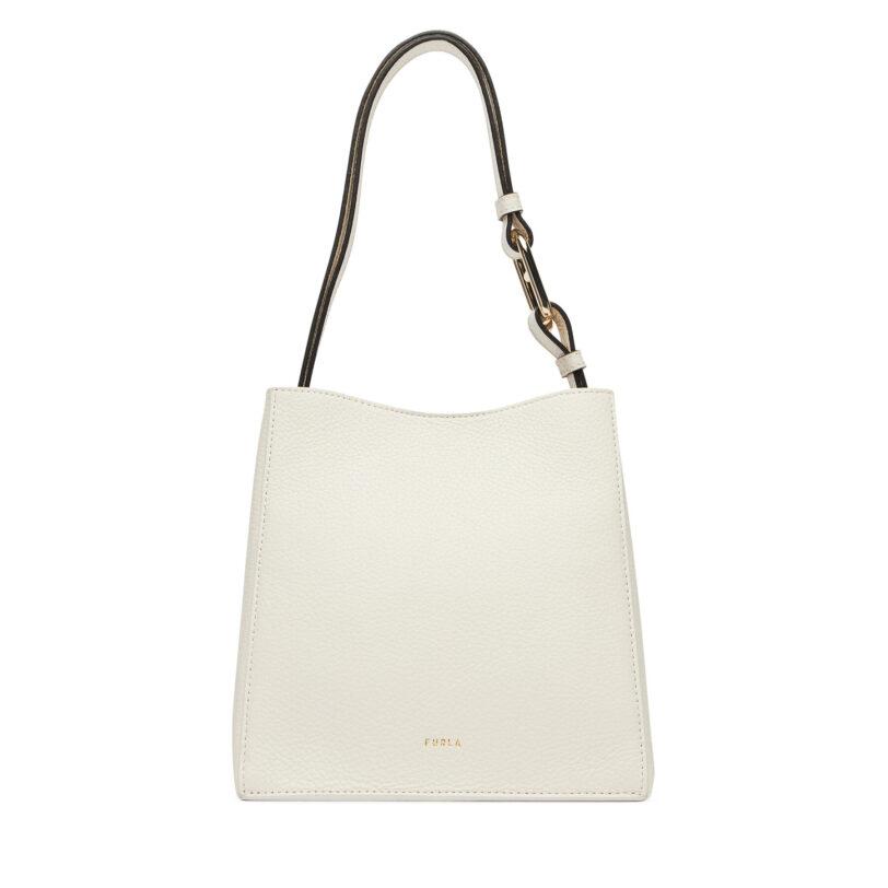 Дамска чанта Furla Nuvola WB01373 HSF000 PNN00 Екрю цвят на ниска цена