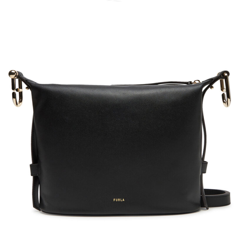 Дамска чанта Furla Nuvola  WB01656 BX2045 O6000 Черен цвят на ниска цена