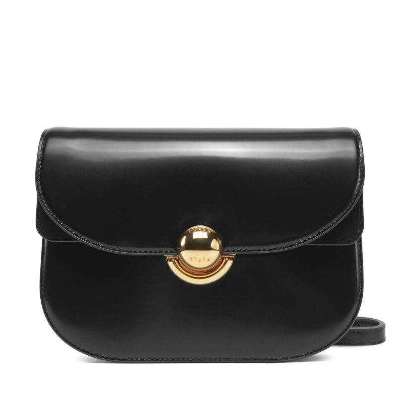 Дамска чанта Furla Sfera Borsa A Tracolla S Vaniglia WB01355 BX3589 O6000 Черен цвят на ниска цена