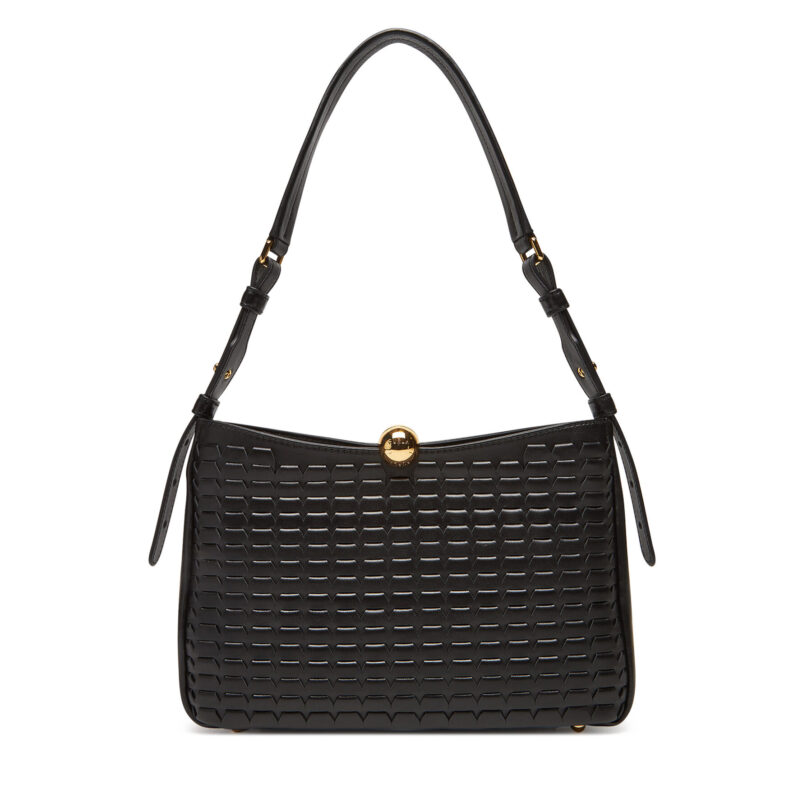 Дамска чанта Furla Sfera Soft M WB01403 BX3977 CN O6000 Черен цвят на ниска цена