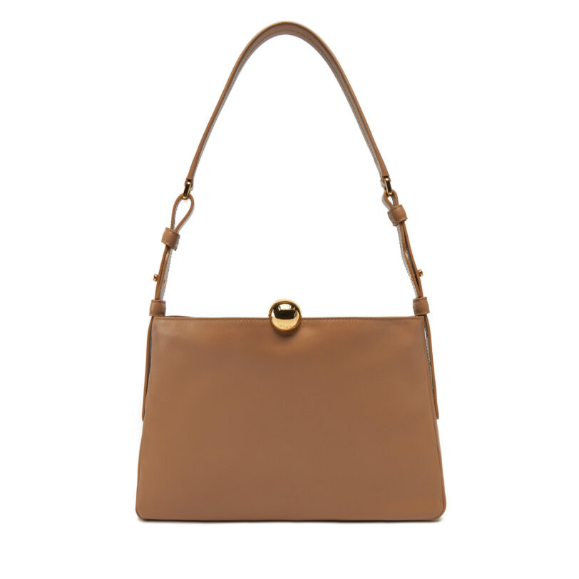 Дамска чанта Furla Sfera WB01403 BX3168 YU500 Кафяв цвят на ниска цена