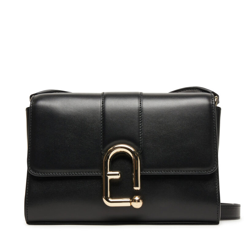 Дамска чанта Furla Urban WB01683 BX3346 IT O6000 Черен цвят на ниска цена