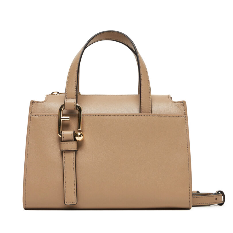 Дамска чанта Furla WB01337 BX2045 CN 1257S Бежов цвят на ниска цена