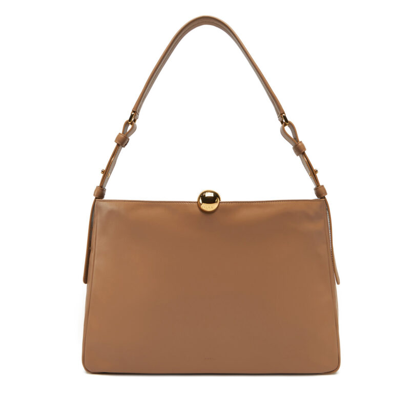 Дамска чанта Furla WB01365 BX3168 YU500 Кафяв цвят на ниска цена